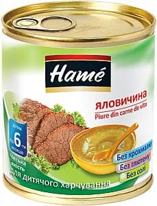 Пюре для детей Hame Мясо из говядины 100г