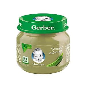 Пюре для детей Gerber кабачок 80г (12463418)