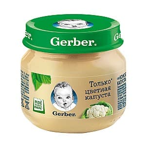 Пюре для детей Gerber цветная капуста 80г (12305884)