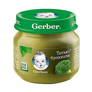 Пюре для детей Gerber брокколи 80г (12305883)