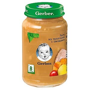 Piure pentru copii Gerber Ragu de vițel cu legume 190g (12395150)