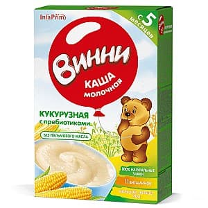 Каши для детей Винни кукурузная c пребиотиками