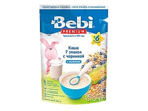 Terci pentru copii Bebi Premium 7 cereale cu coacăză