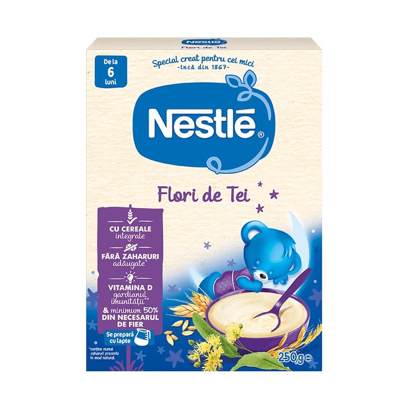 Terci pentru copii Nestle somn fericit flori de tei 9х250g (12385738)