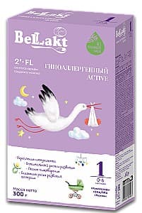 Lapte praf Bellact Hypoallergenic Active 0-6 luni 300 g