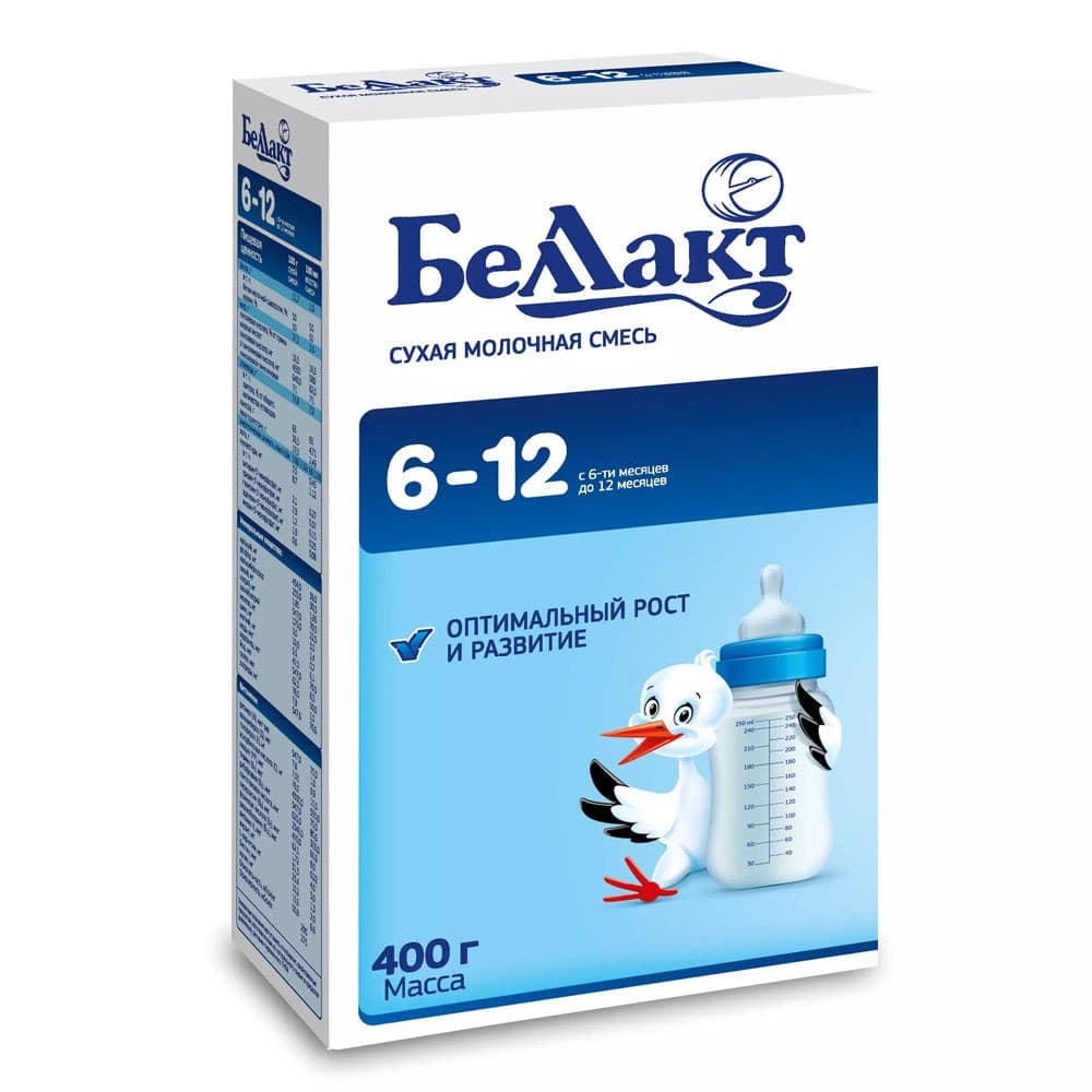 Lapte praf Bellact 6-12 luni 400 g