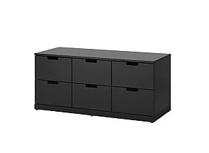 Comoda IKEA Nordli anthracite 6 sertare