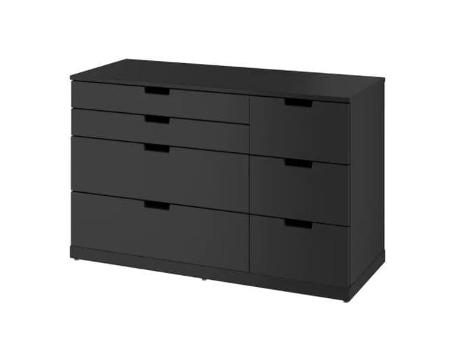 Comoda IKEA Nordli  anthracite (7sertare)