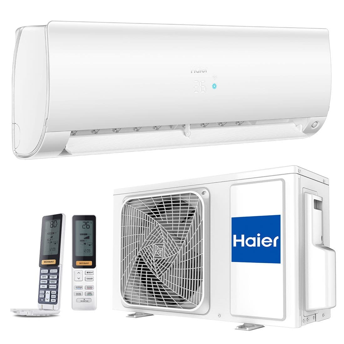 Aparat de aer conditionat Haier FLEXIS Plus DC Inverter Super Match AS35S2SF1FA-WH-1U35S2SM1FA (white matt)