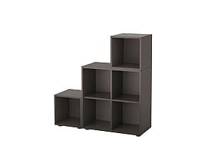 Стеллаж IKEA Eket  dark grey 105x35x107 см