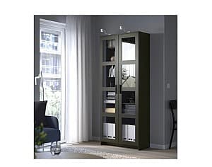 Dulap cu vitrina IKEA Brimnes black 80×190 cm