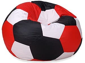 Пуф Beanbag Ares XL Red White Black