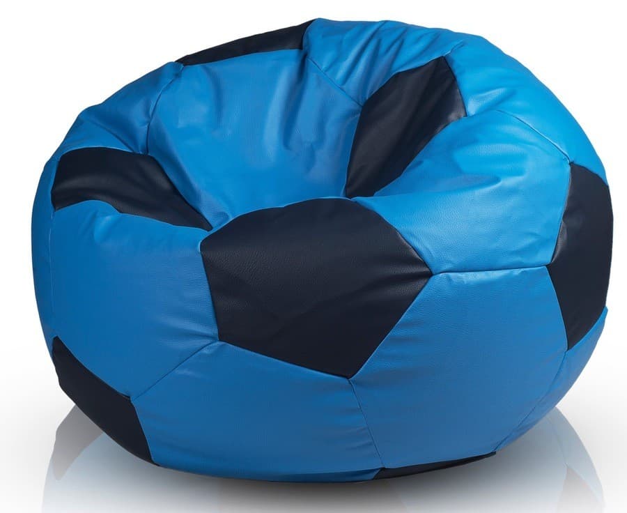 Пуф Beanbag Ares XXL Blue Black