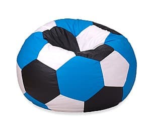 Пуф Beanbag Ares XXL Blue White Black