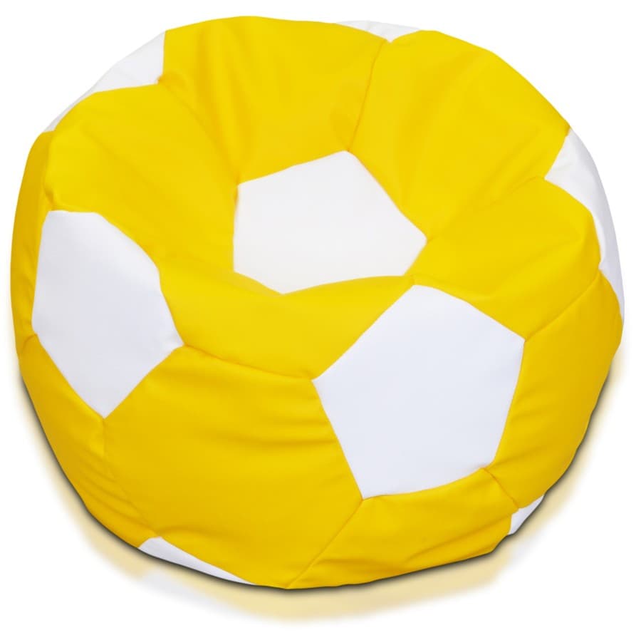 Пуф Beanbag Ares XXL Yellow White