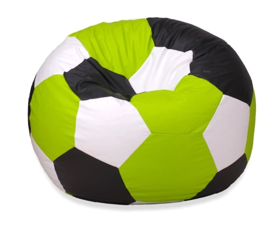 Пуф Beanbag Ares XXL Green White Black