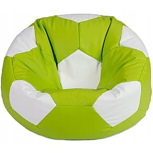 Fotoliu Beanbag Ares XXL Green White