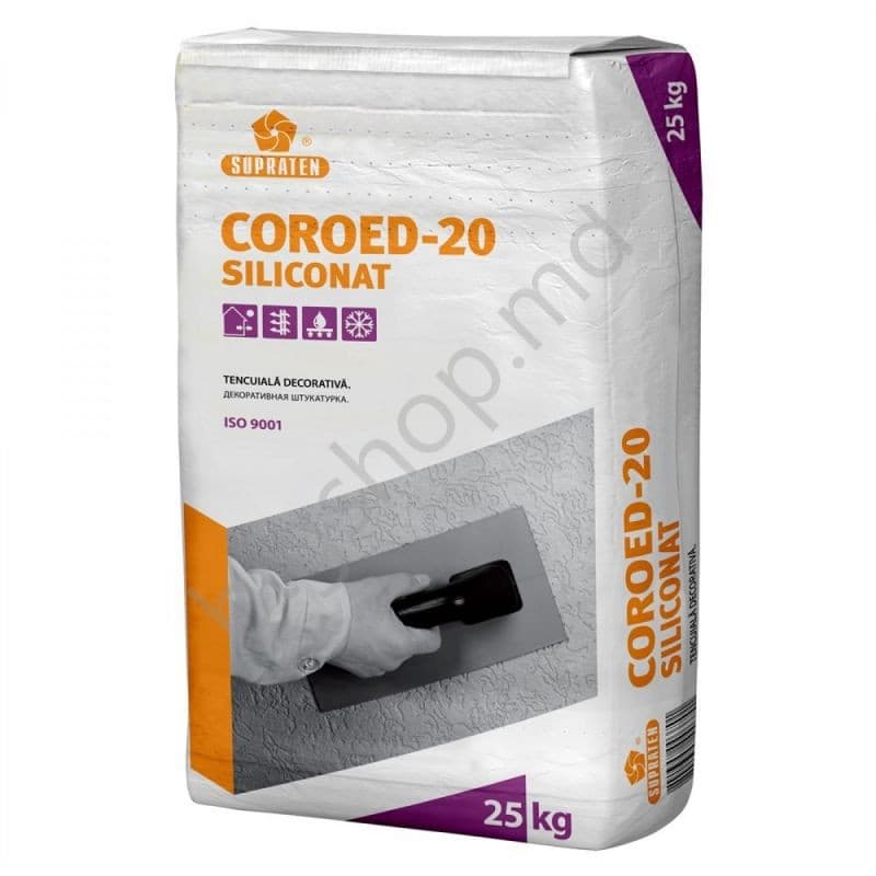 Штукатурка Supraten Coroed-20 Siliconat 25кг