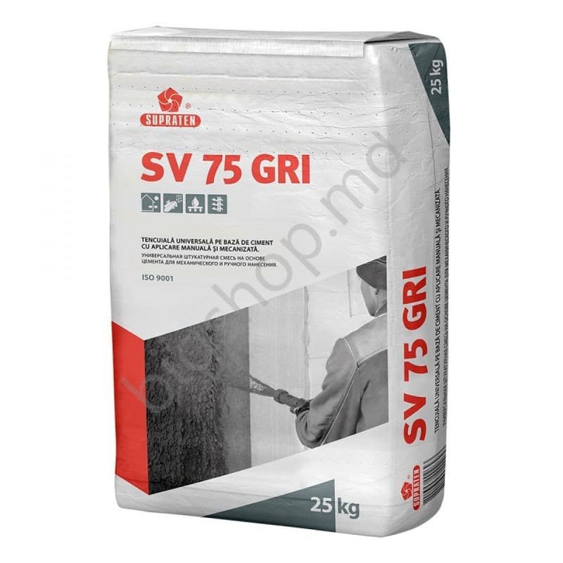 Tencuiel Supraten SV 75 gri 25kg