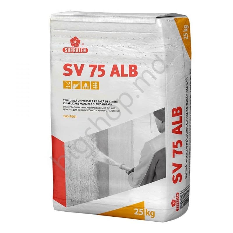 Tencuiel Supraten SV 75 alba 25kg