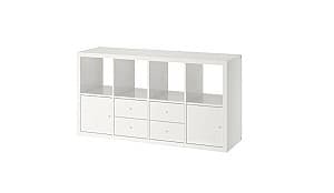 Стеллаж IKEA Kallax white 77×147 см