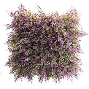 Iarba artificiala Greentech Greenery Ferm Purple 50x50 cm