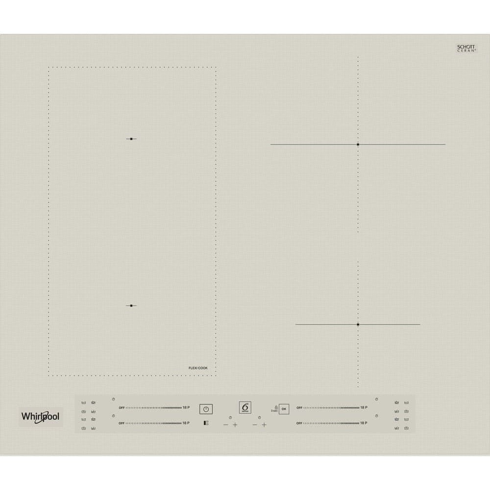 Встраиваемая варочная панель электрическая Whirlpool WL S2760 BF/S