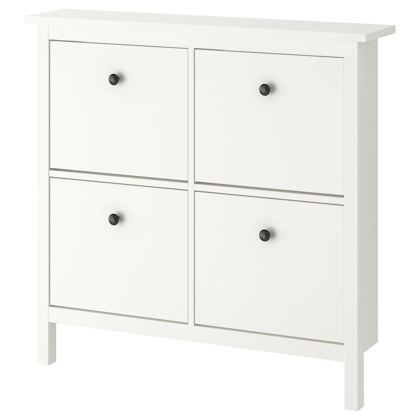 Pantofar IKEA Hemnes 4 compartimente White 107x101 cm