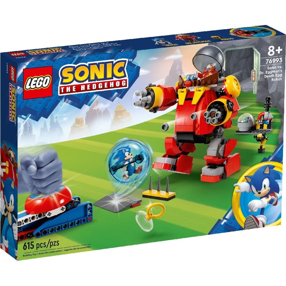 Конструктор LEGO Sonic 76993 Sonic vs. Dr. Eggman's Death Egg Robot