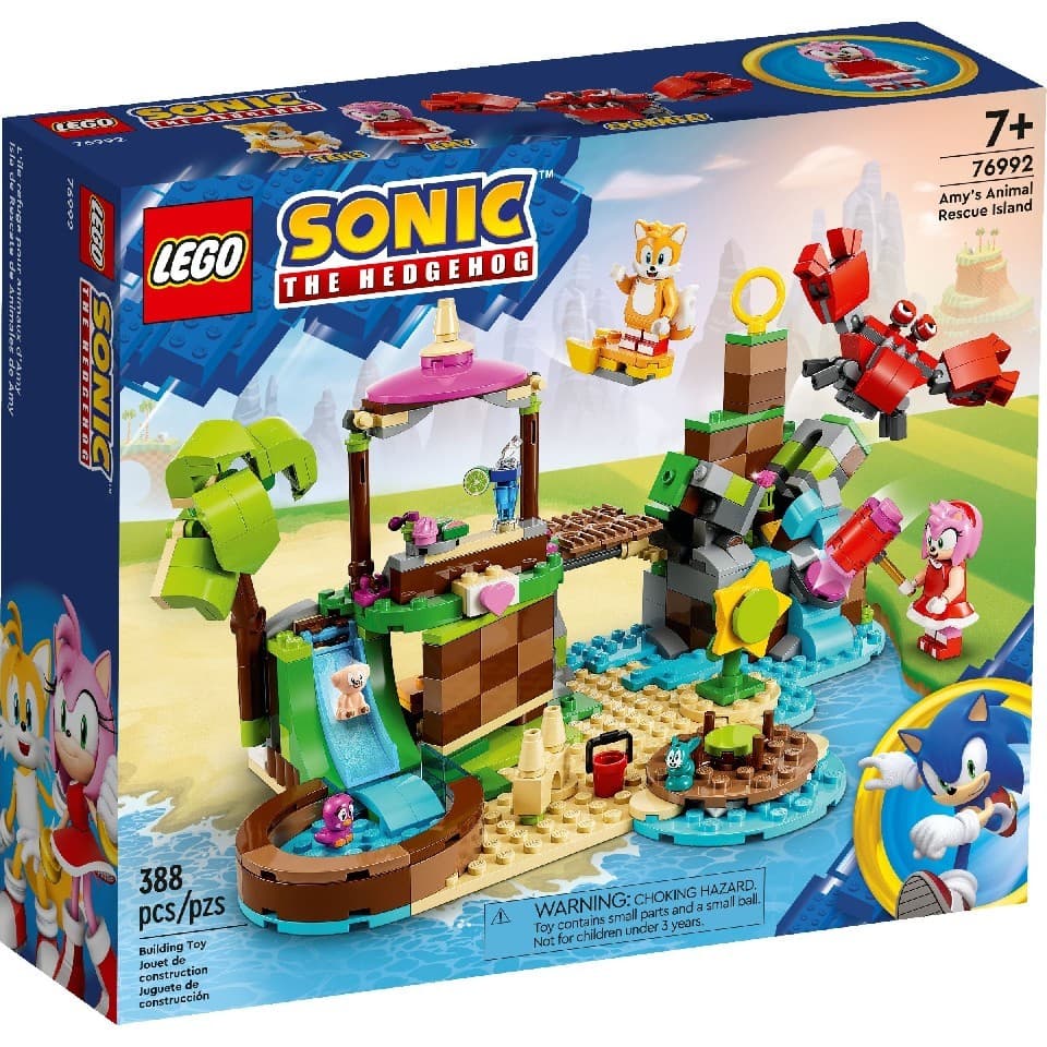 Конструктор LEGO Sonic 76992 Amy's Animal Rescue Island