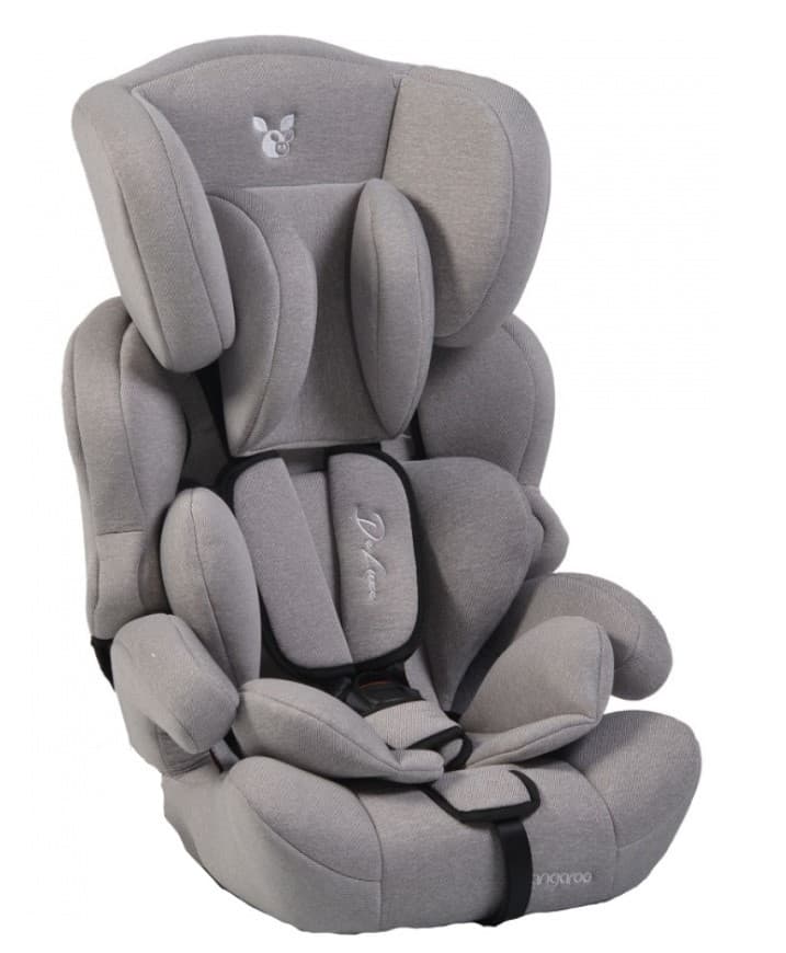 Детское автокресло Cangaroo Deluxe Light Grey