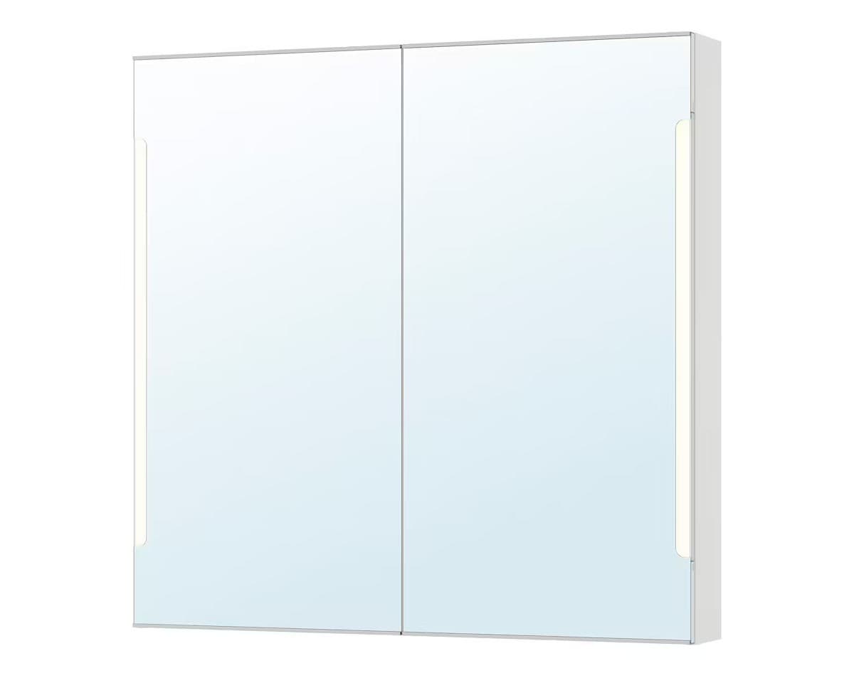 Oglinda IKEA Storjorm white 100x14x96 cm