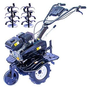 Set cu motocultor Worker HB 700 S 7 CP benzină (Pro Line) + freză