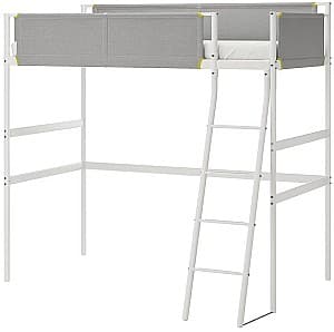 Детская кровать IKEA Vitval 90x200 Белый/Серый