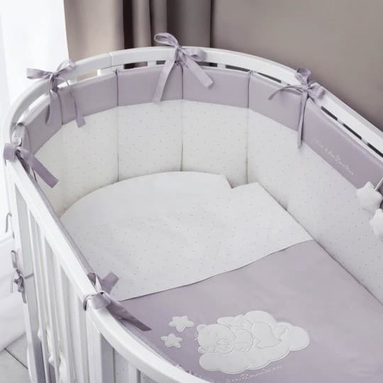 Детское постельное белье Perina Bambino Oval (BBO6.2-125x75) Gray