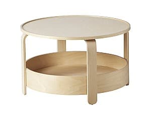Masa de reviste IKEA Borgeby birch veneer 70 cm