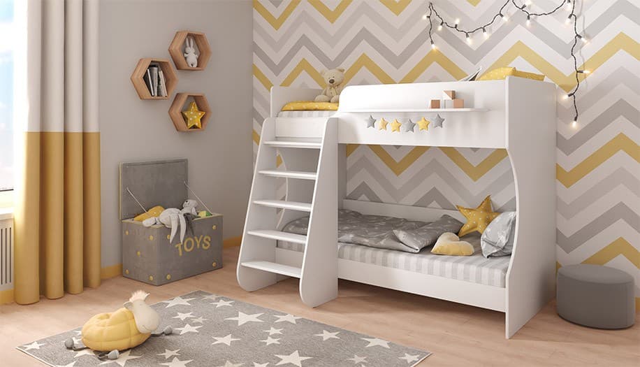 Детская кровать Polini Kids Dream 1500 White