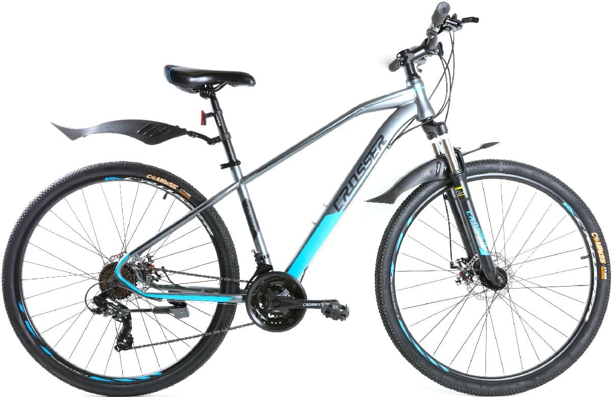 Bicicleta de munte Crosser GEMINI R29 GD-SKD Grey/Blue