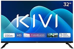 Televizor KIVI 32H720QB, Smart TV, HD, 32 inch (81 cm), 1366x768, Android TV, Wi-Fi