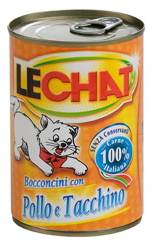 Влажный корм для кошек Monge LECHAT CLASSICO Chicken and turkey 400gr