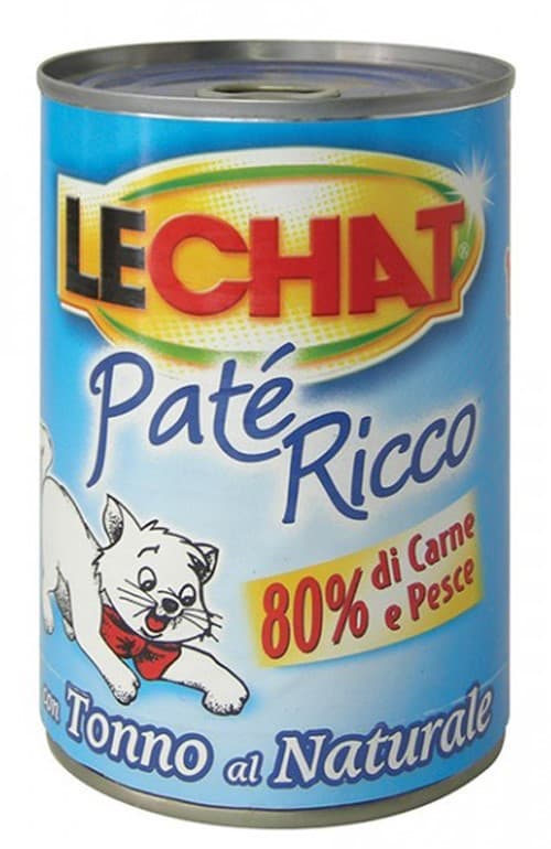 Влажный корм для кошек Monge LECHAT RICCO Pate Natural tuna 400g