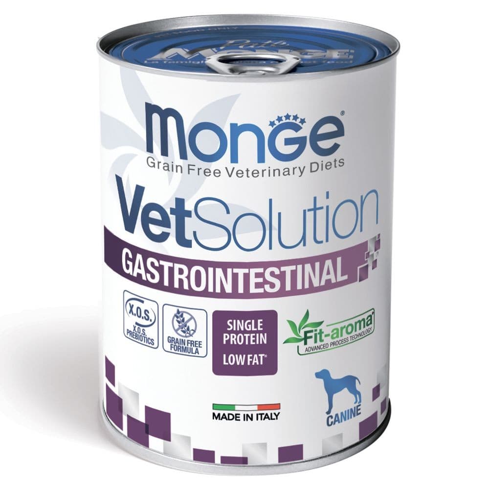 Влажный корм для собак Monge VETSOLUTION GASTROINTESTINAL 400gr