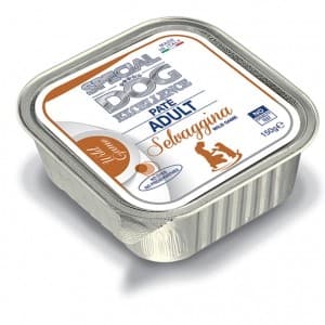 Hrană umedă pentru câini Special Dog EXCELLENCE PATE ADULT WILD GAMES 150gr