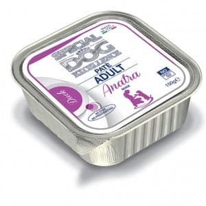 Hrană umedă pentru câini Special Dog EXCELLENCE PATE ADULT DUCK 150gr