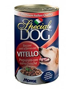 Влажный корм для собак Special Dog Can Chunks with veal 1275gr