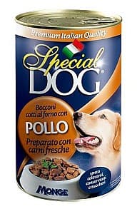 Влажный корм для собак Special Dog Can Chunks with chicken 1275gr