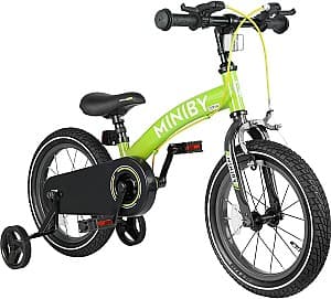 Bicicleta pentru copii QPlay Miniby 3in1 14 Green