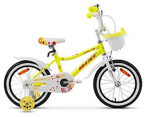 Bicicleta pentru copii Aist Wiki 16 Yellow/White