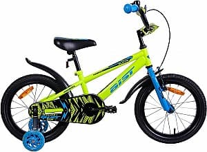 Bicicleta pentru copii Aist Pluto 16 Yellow/Blue