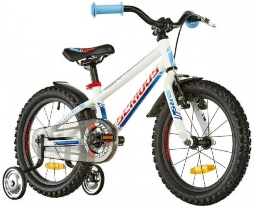 Bicicleta pentru copii Serious Superhero 16 Kids white